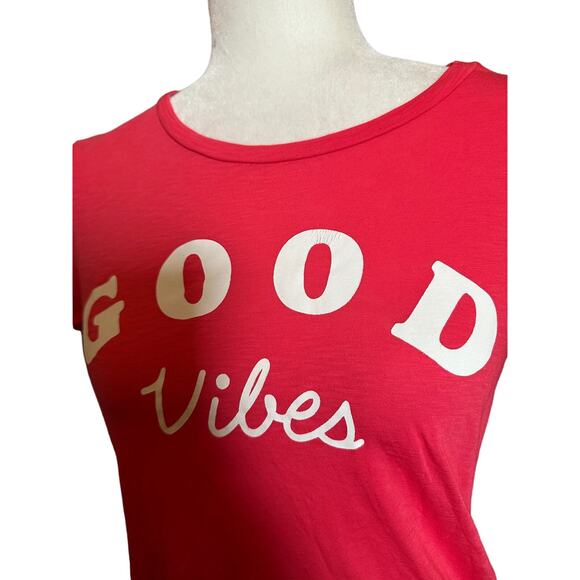Sundry Good Vibes Graphic Tee Size XS NWOT - Picture 2 of 5